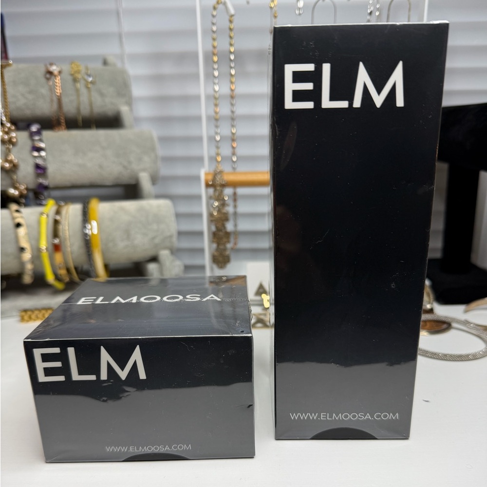 Elmoosa pre hair wash mask and conditioner